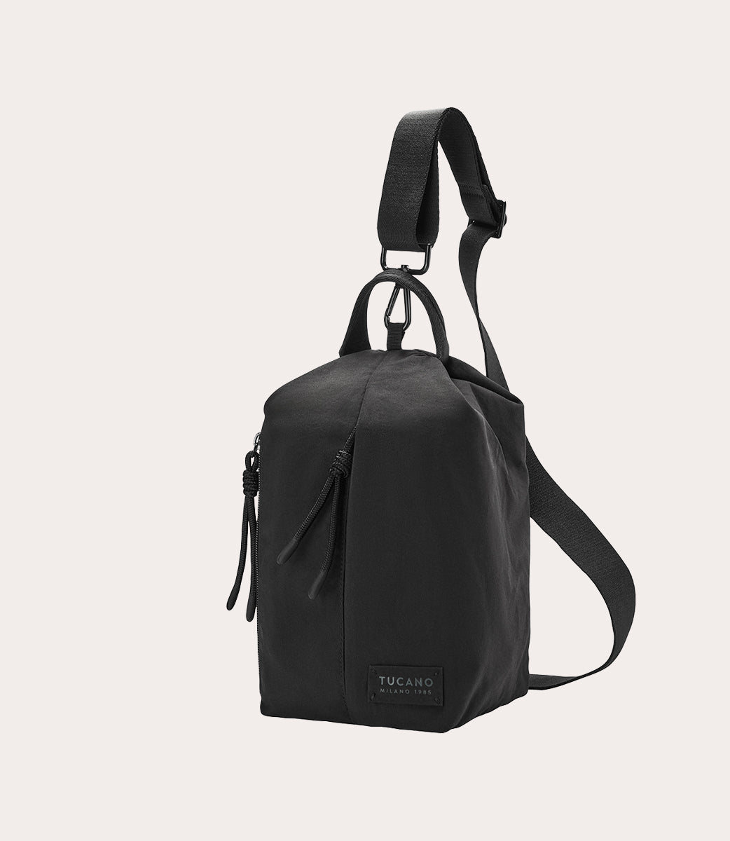 tucano-agile-crossbody-small-sac-bandouli-re-compact-nylon-froiss image 2