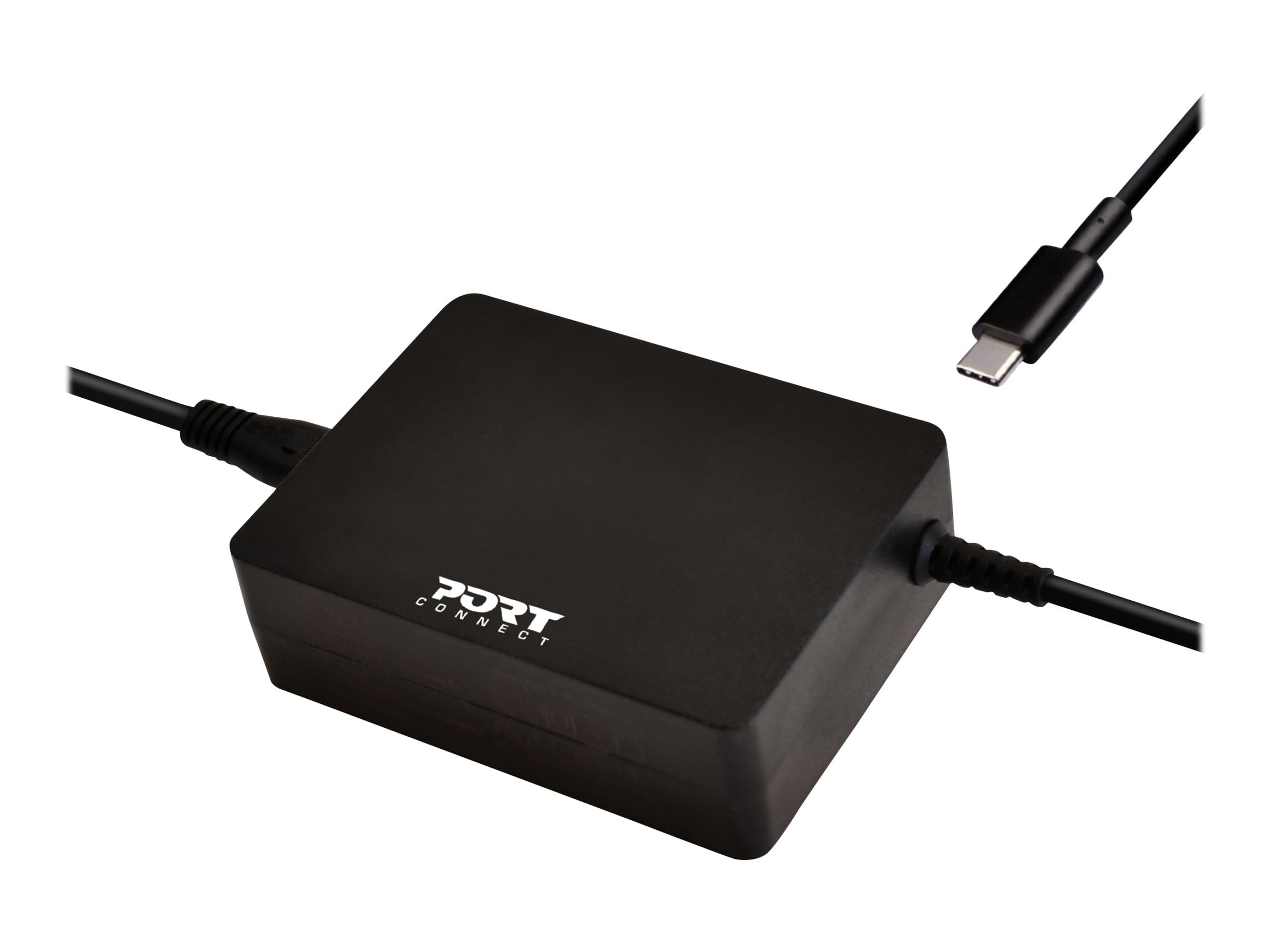 port-connect-alimentation-usb-c-45w-pour-mac-pc-tablette-et-smartphone-prise-eu image 1
