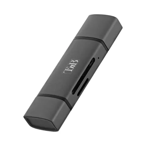 t-nb-lecteur-usb-3-0-carte-sd-micro-sd-double-usb-c-usb-a-aluminium image 1