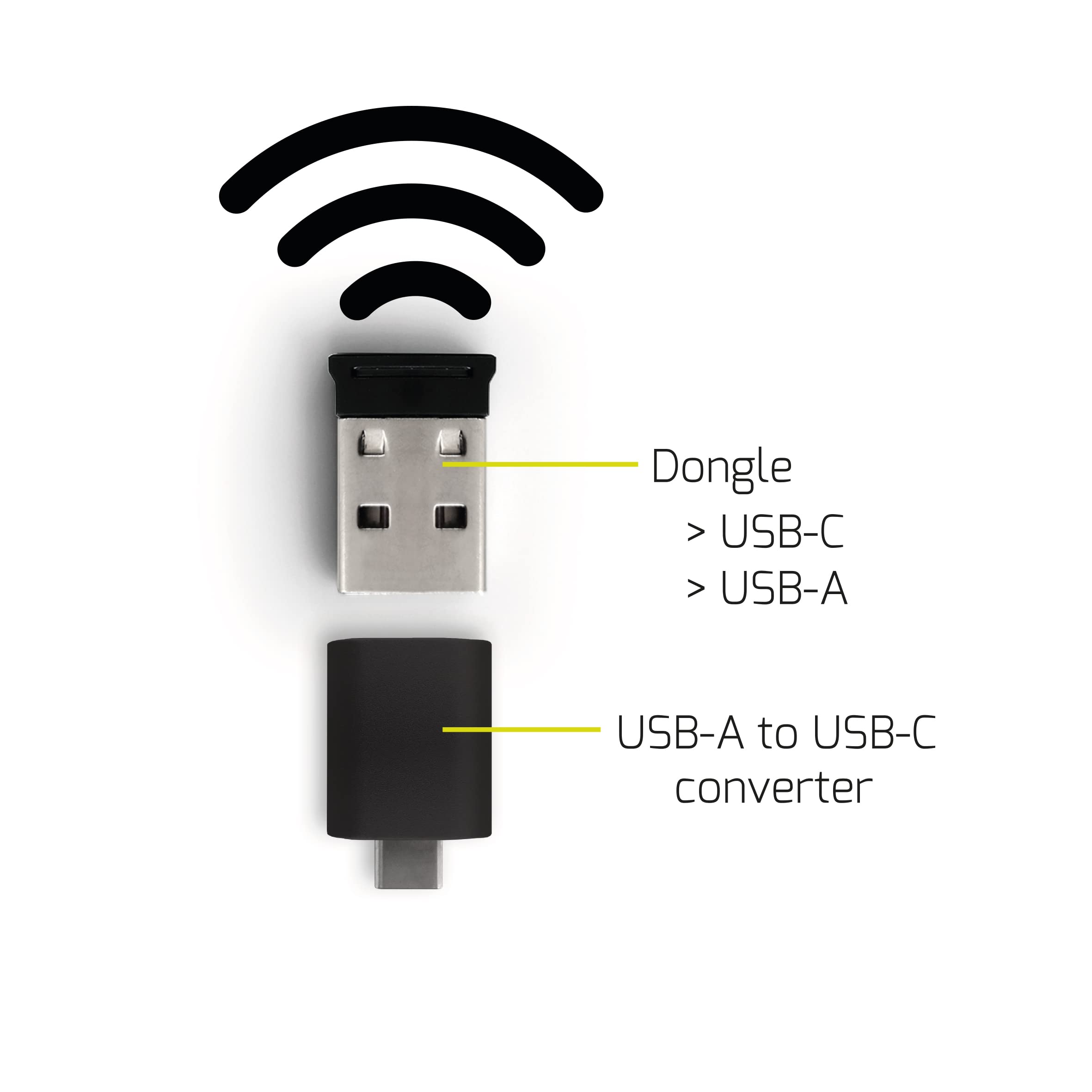 port-connect-milano-ii-souris-sans-fil-2-4-ghz-silencieuse-5-boutons-noire-usb-c image 3