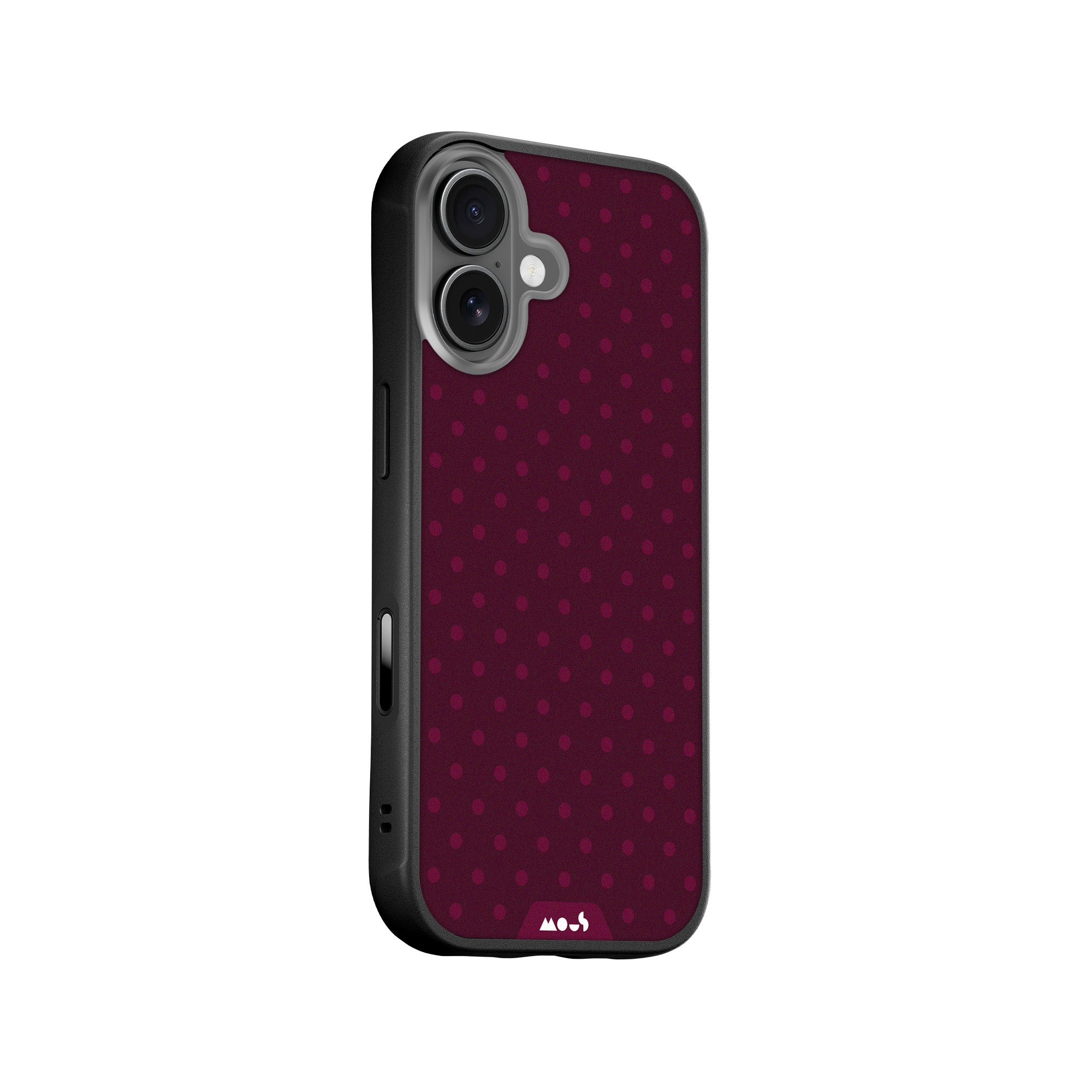 mous-bordeaux-polka-dots-coque-de-protection-t-l-phone-magsafe image 2