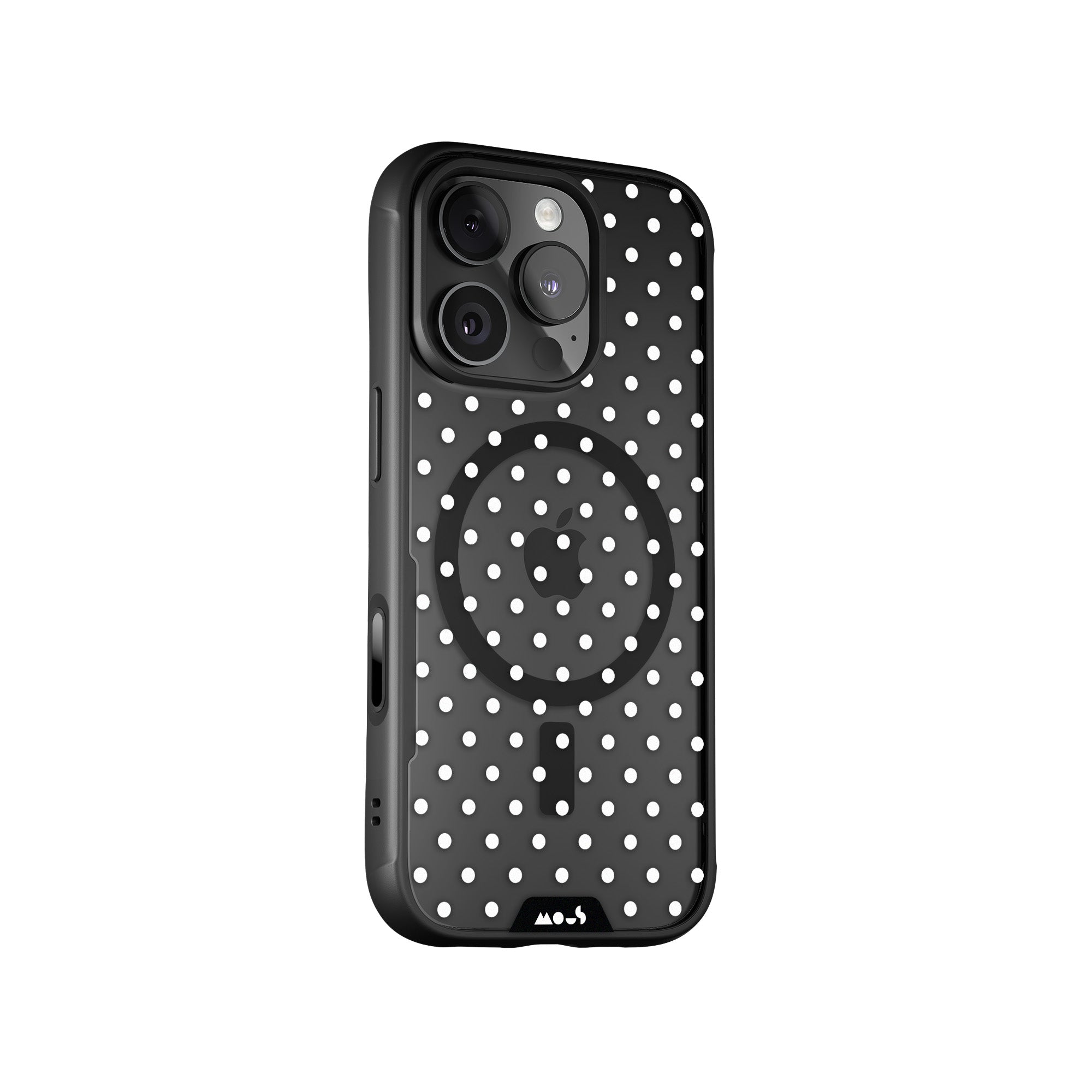 mous-blanc-coque-de-t-l-phone-de-protection-polka-dots-magsafe image 3