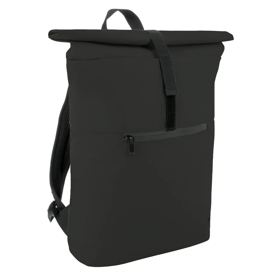 mobilis-origine-sac-dos-urbain-roll-top-14-16-16l-d-perlant-noir image 1