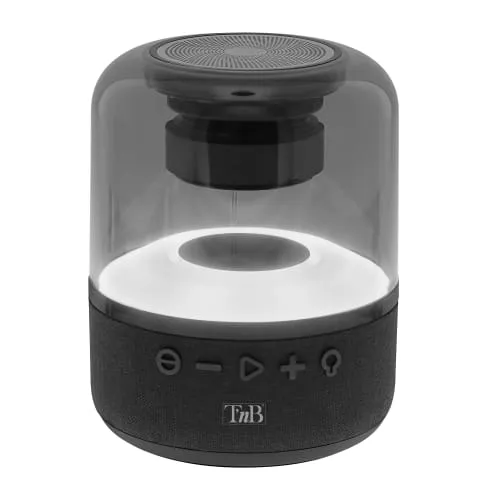 t-nb-ghost-enceinte-bluetooth-20w-son-360-lumineuse-transparente image 1