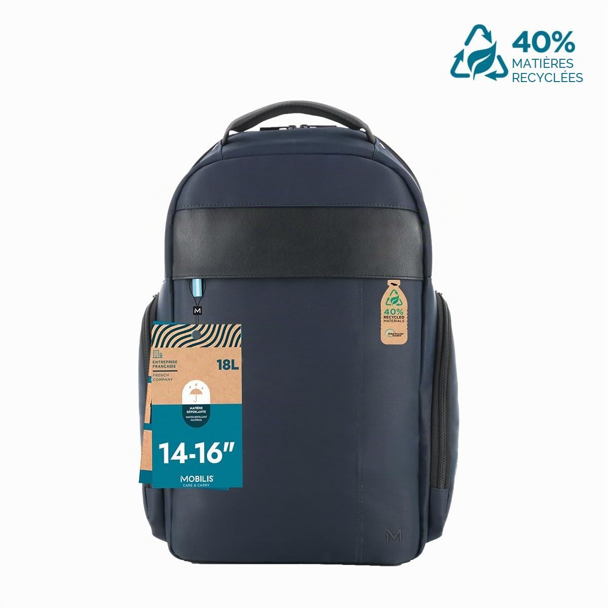 mobilis-origine-sac-dos-classic-18l-executive-4-pour-pc-14-16-40-recycl image 7