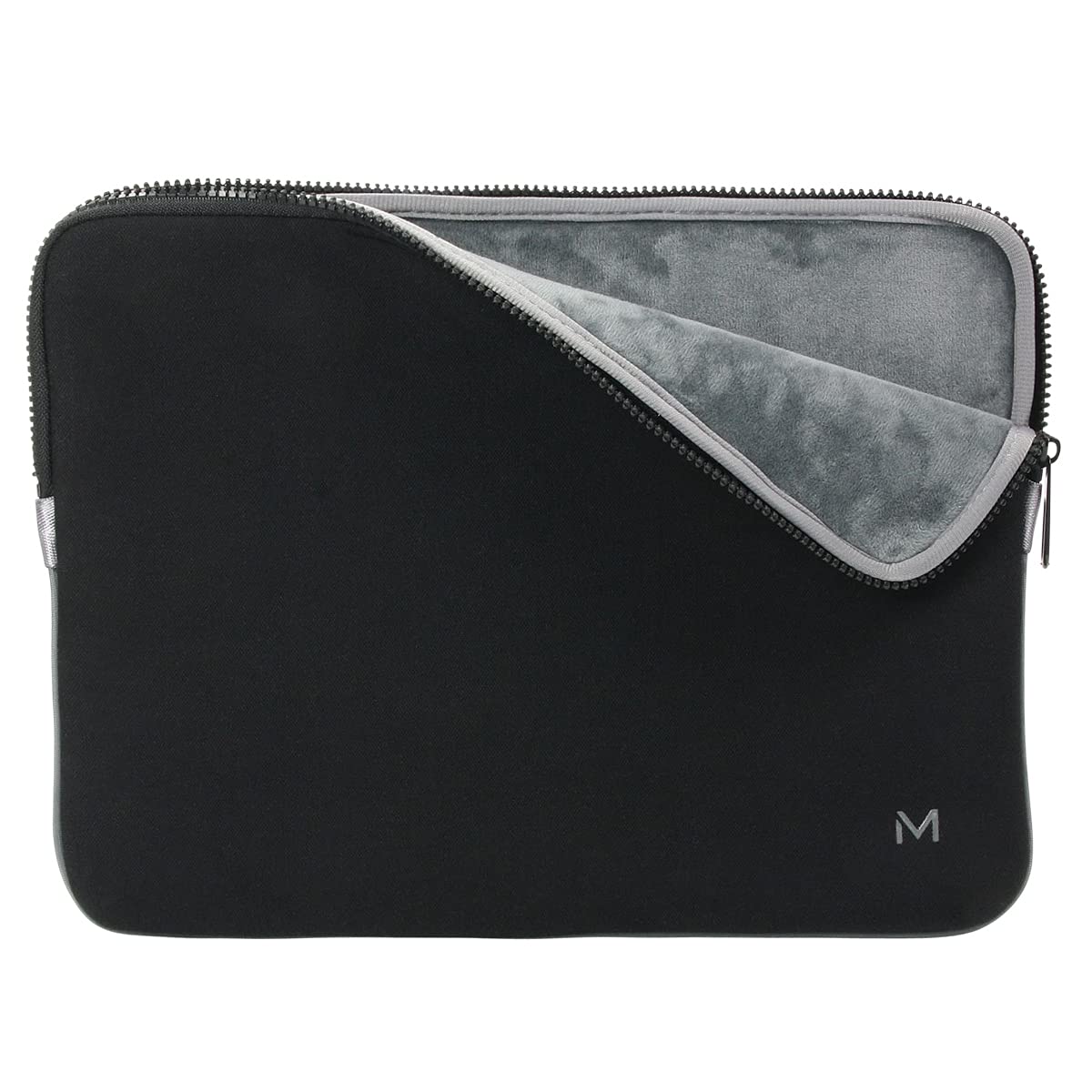 mobilis-housse-m-moire-de-forme-12-5-14-noir-gris-pochette-pc-ultrabook image 1