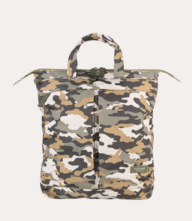 tucano-desert-shopper-m-sac-dos-militaire-plastique-recycl-bandouli-re image 1