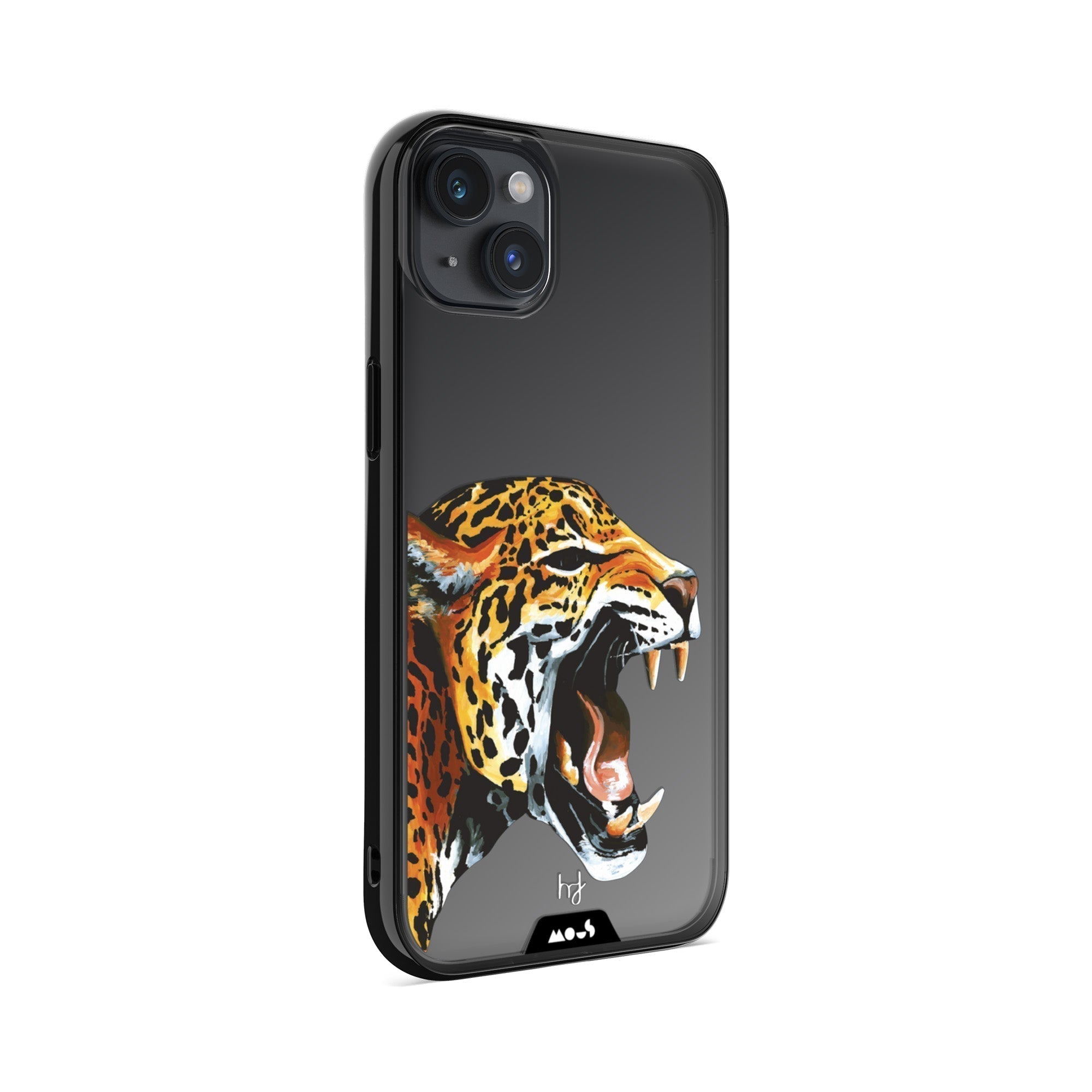 coque-de-protection-mous-the-jaguar-henry-fraser-design-nature-noir-et-orange image 6