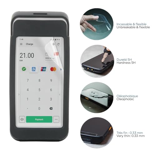 mobilis-t-series-film-de-protection-pour-tpe-pax-a920-pro-transparent-ik06 image 5