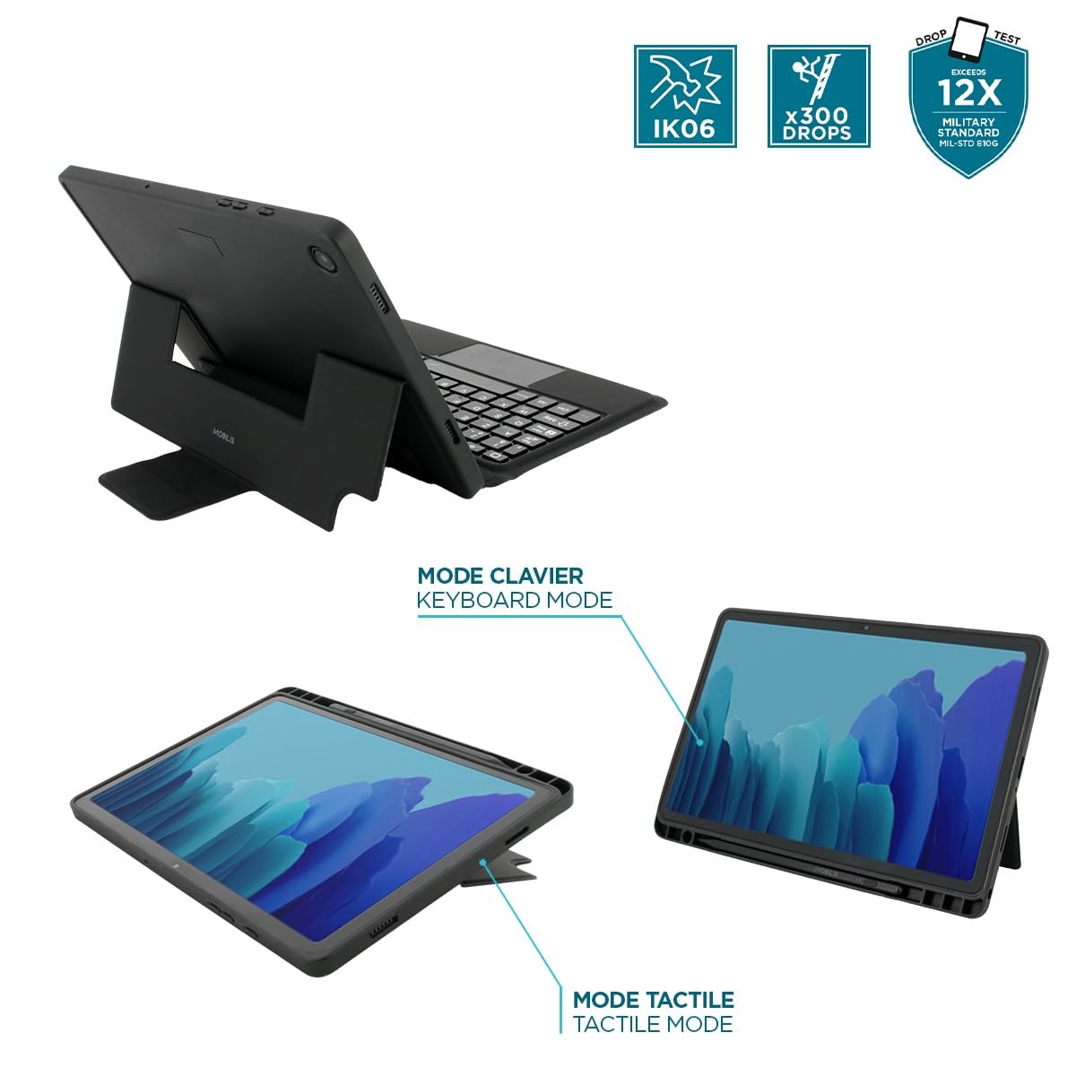 mobilis-coque-clavier-bluetooth-azerty-pour-samsung-galaxy-tab-a9-11-sm-x210-sm- image 5