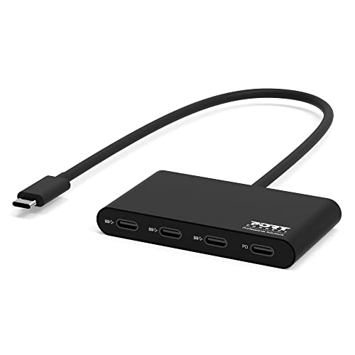 port-connect-hub-usb-c-4-ports-usb-c-100w-power-delivery-30cm image 8