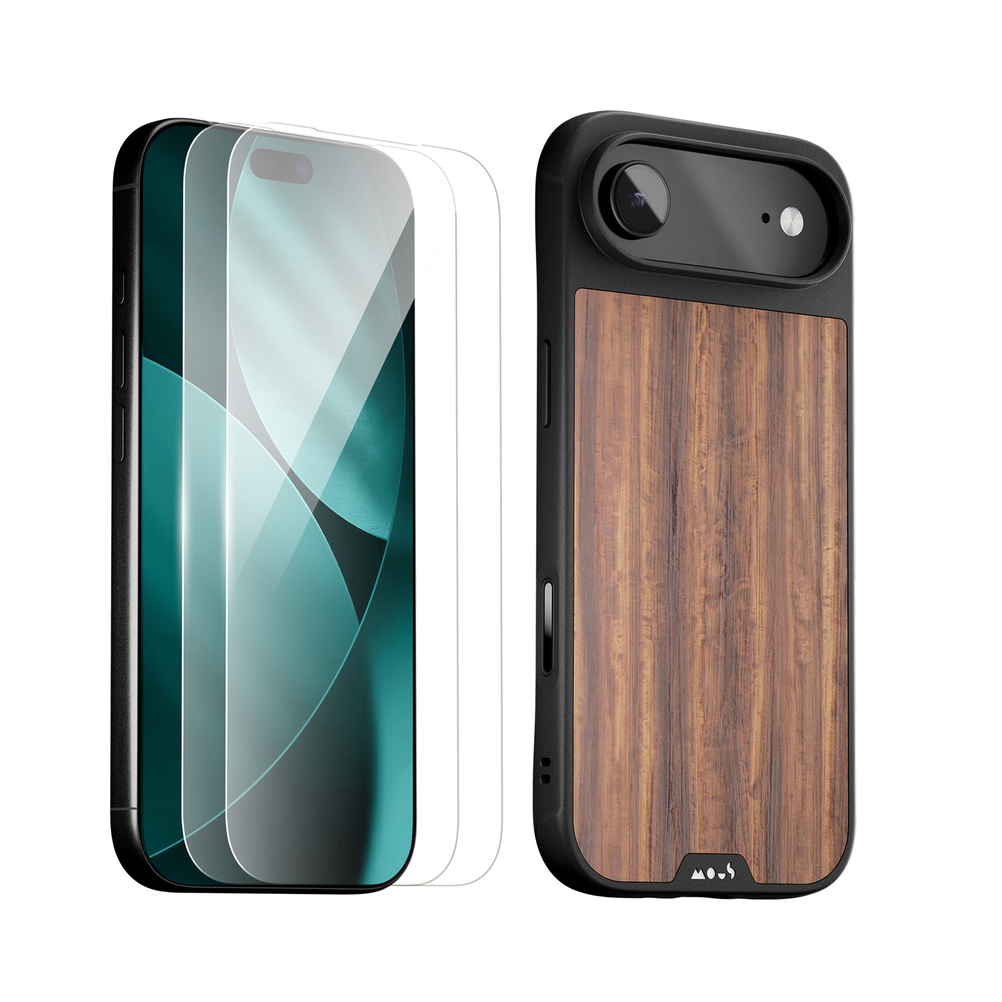 mous-apple-essentials-kit-walnut-coque-limitless-prot-ge-cran-iphone-17 image 2