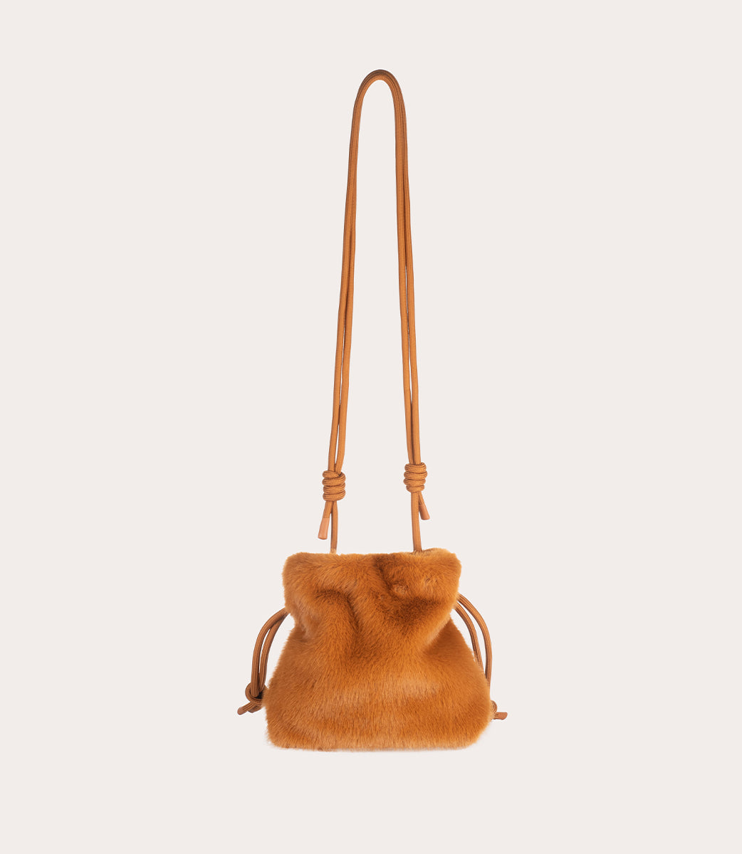 tucano-nina-fur-mini-sac-bandouli-re-fausse-fourrure image 4