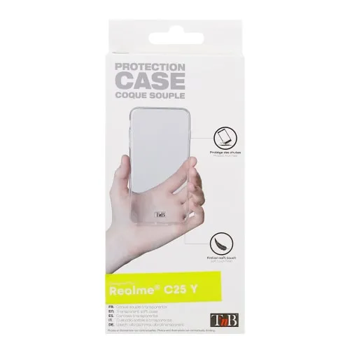 t-nb-coque-souple-transparente-silicone-pour-realme-c25y image 1
