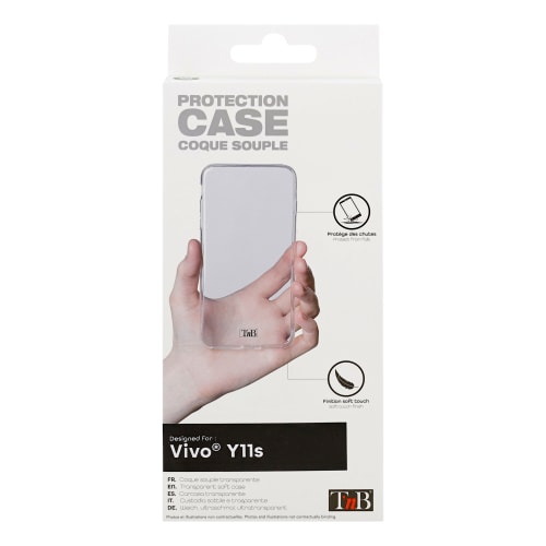 t-nb-coque-souple-pour-vivo-y11s-silicone-transparent image 1