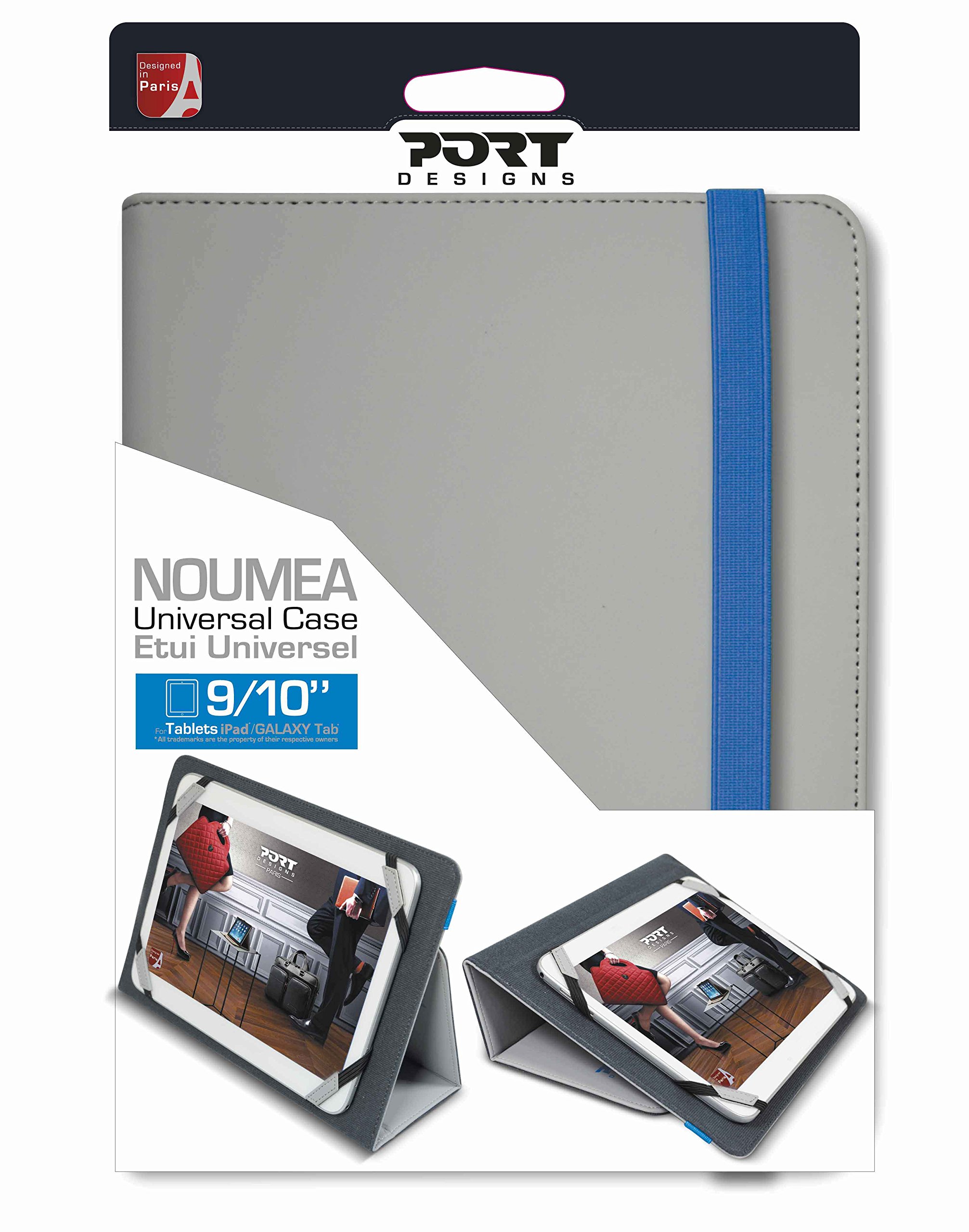 port-designs-noumea-ii-housse-folio-universelle-9-11-pouces-gris image 4
