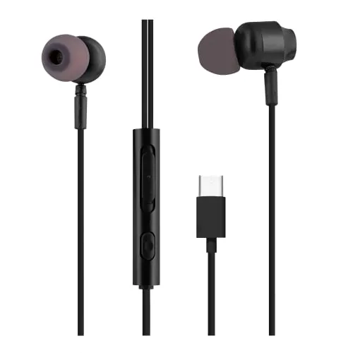 t-nb-c-buds-couteurs-filaires-type-c-noir-avec-micro image 1