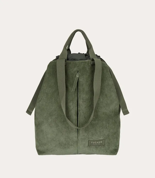 tucano-carry-corduroy-vertical-shopper-vertical-en-velours-de-coton image 1