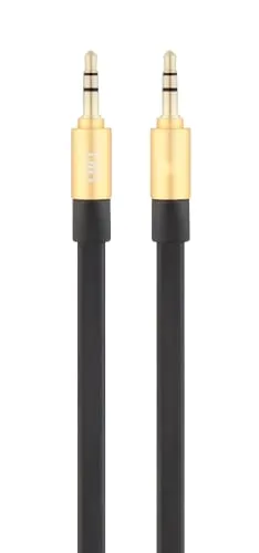 t-nb-c-ble-audio-plat-jack-3-5mm-m-le-1-1m-noir-finition-or image 1