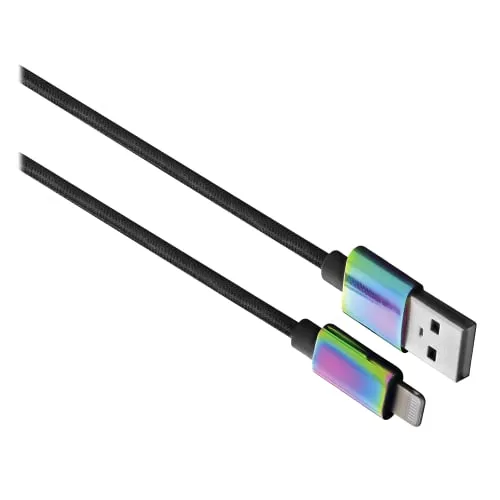 t-nb-c-ble-usb-a-lightning-connecteurs-iridium-nylon-tress image 1