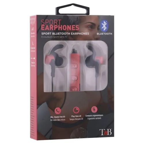 t-nb-couteurs-bluetooth-sport-rose-tour-d-oreille-maintien-jogging image 1