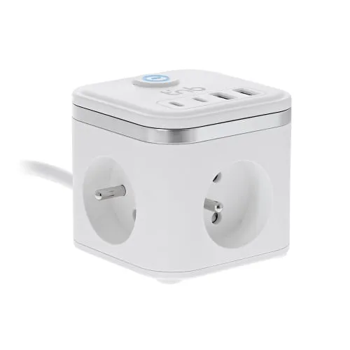 t-nb-multiprise-secteur-3-prises-4-ports-usb-2-usb-a-2-usb-c-avec-bouton-on-off image 1