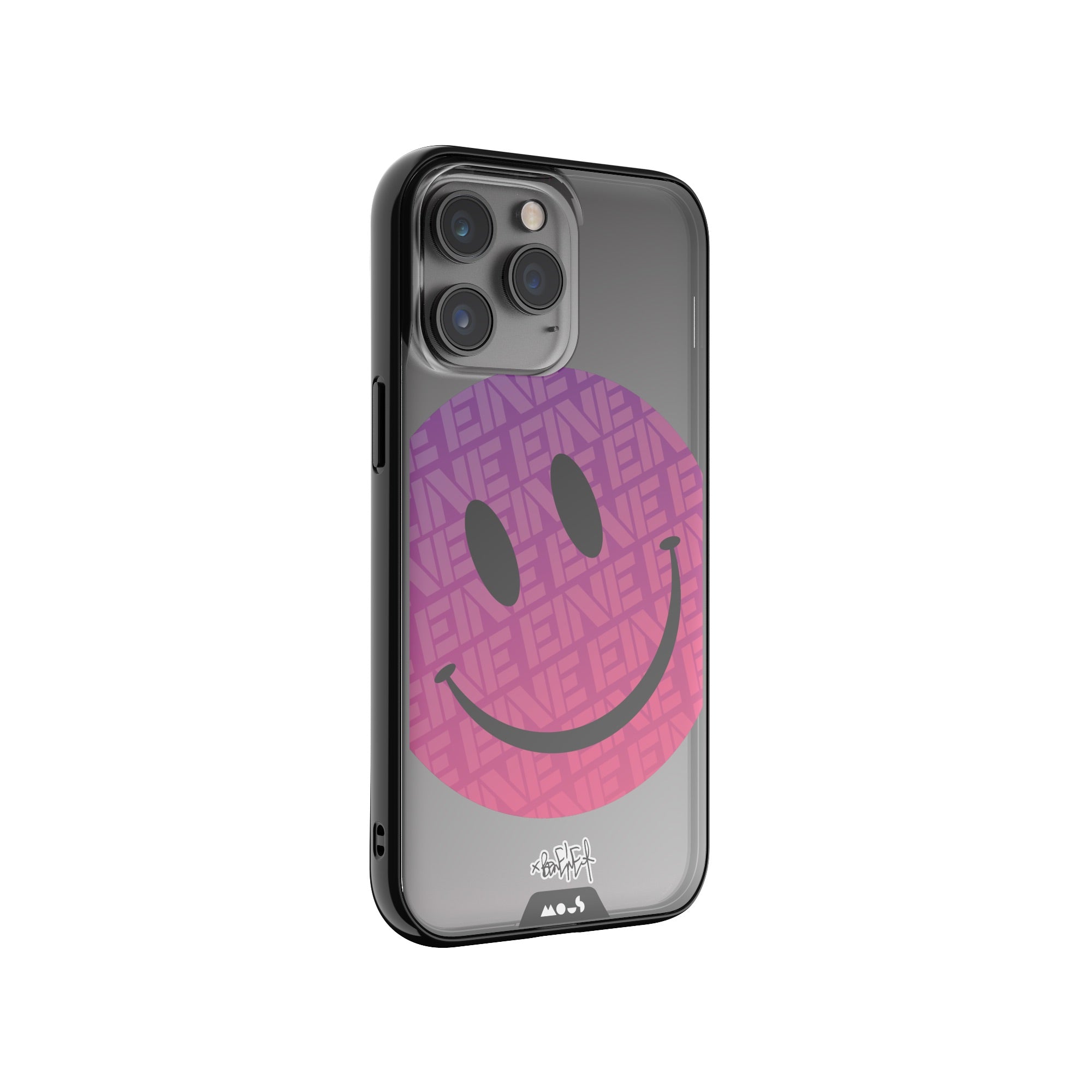 mous-pink-smiley-coque-de-protection-t-l-phone-ben-eine-magsafe-iphone-14 image 1