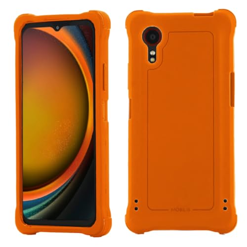 mobilis-coque-bumper-pour-samsung-galaxy-xcover-7-orange-fluo-haute-visibilit-an image 6