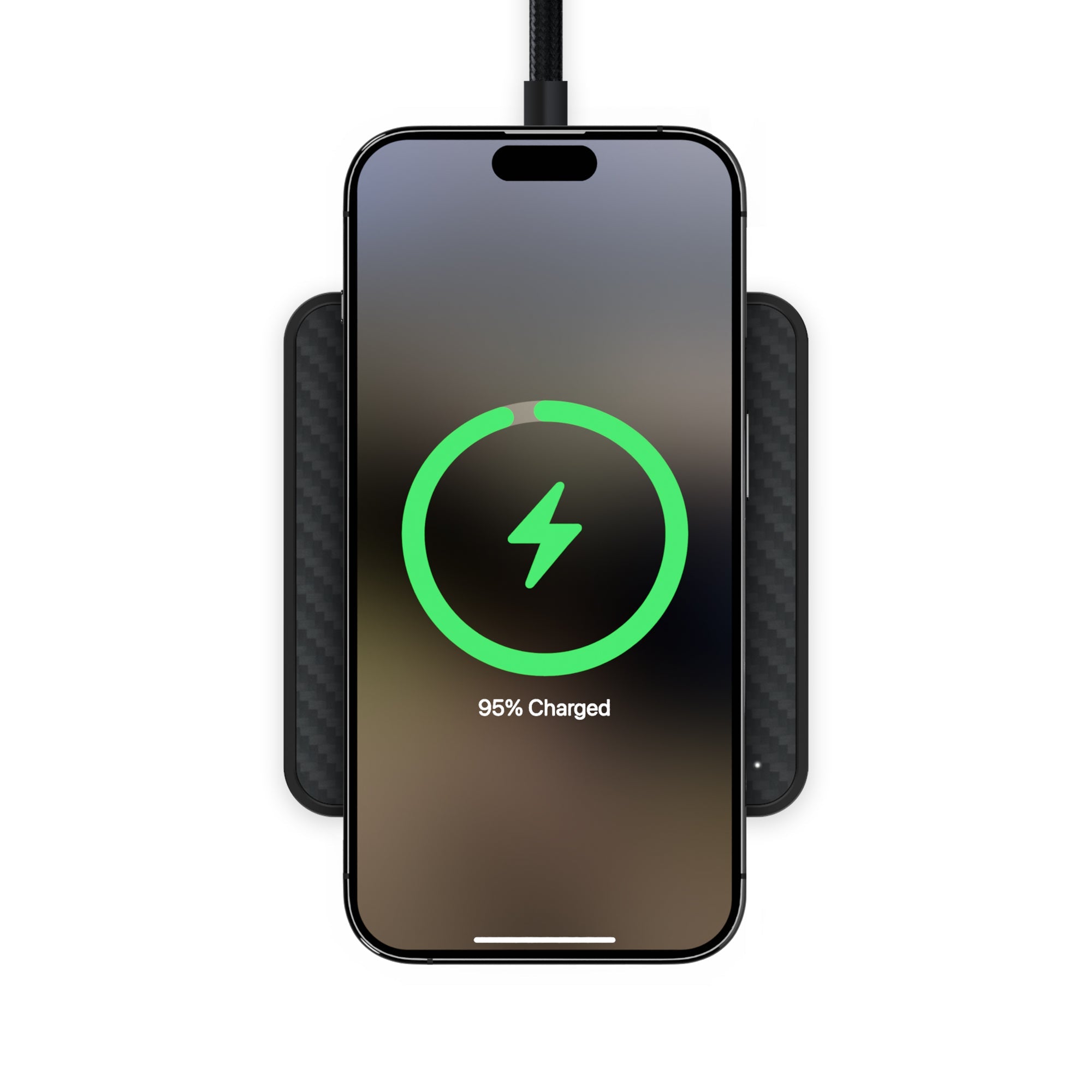 mous-clarity-pad-de-charge-sans-fil-aramid-fibre-qi2-15w-magsafe image 2