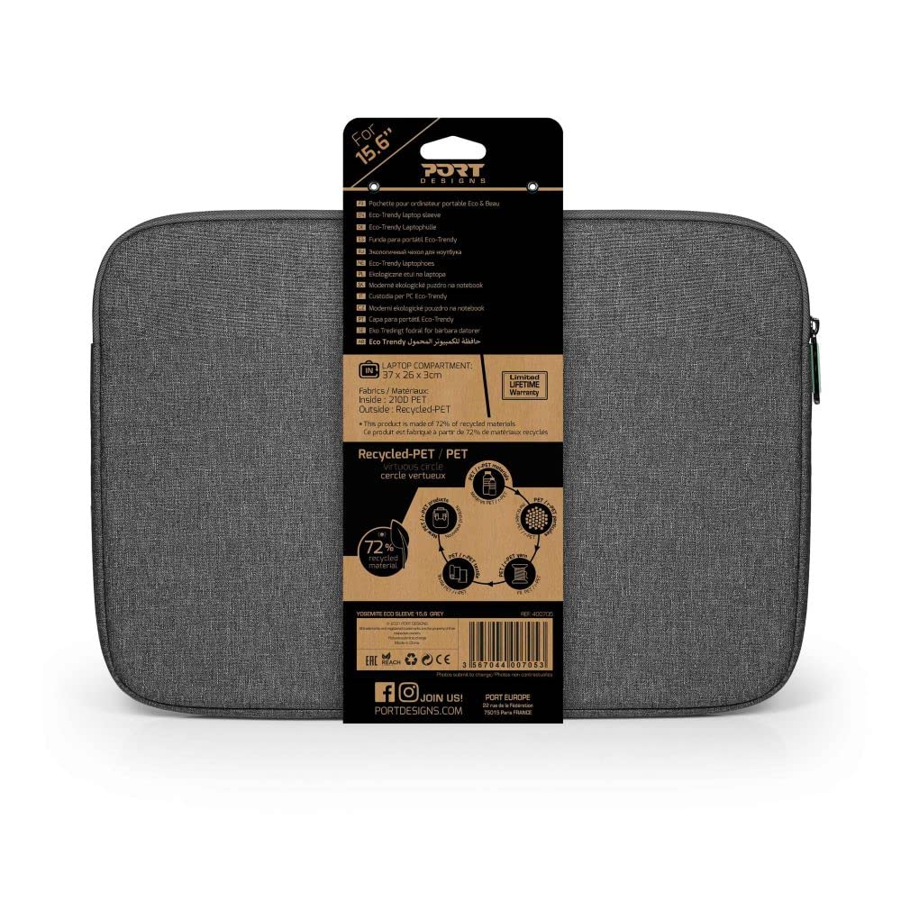 port-designs-yosemite-housse-pc-portable-13-3-14-pouces-grise-co image 5