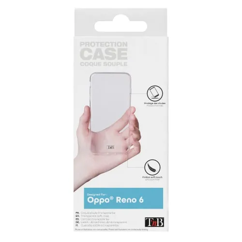t-nb-coque-souple-transparente-pour-oppo-reno-6-silicone image 1