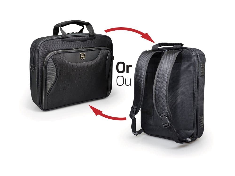 port-designs-manhattan-sacoche-et-sac-dos-2-en-1-pour-pc-portable image 2