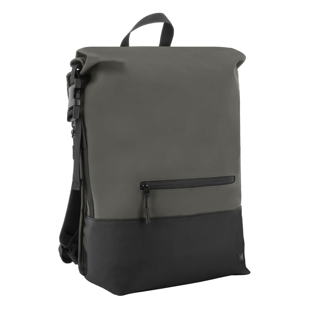 mobilis-sac-dos-rolltop-25l-pc-14-16-d-perlant-gris-noir image 1