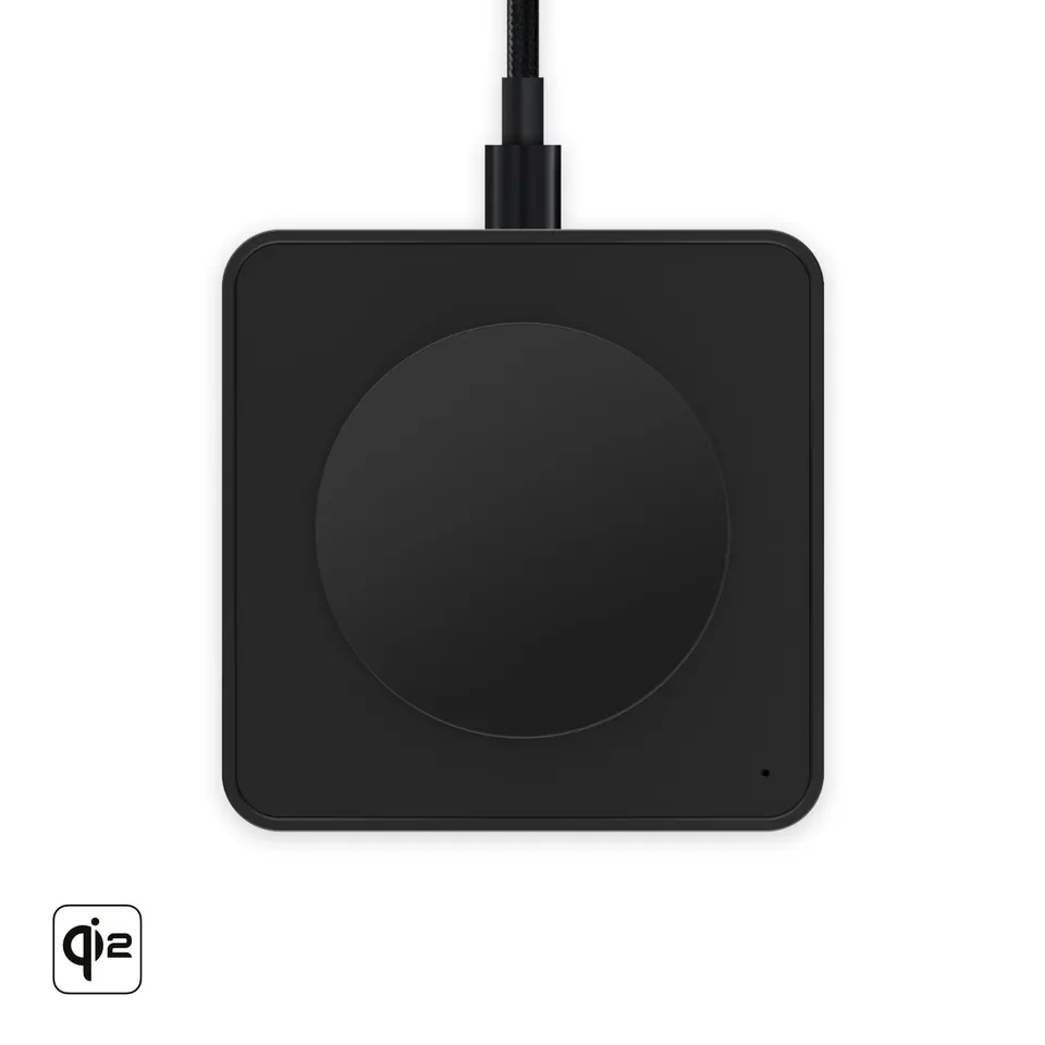 mous-charging-pad-qi2-15w-chargeur-sans-fil-noir-mat-magsafe-compatible image 1