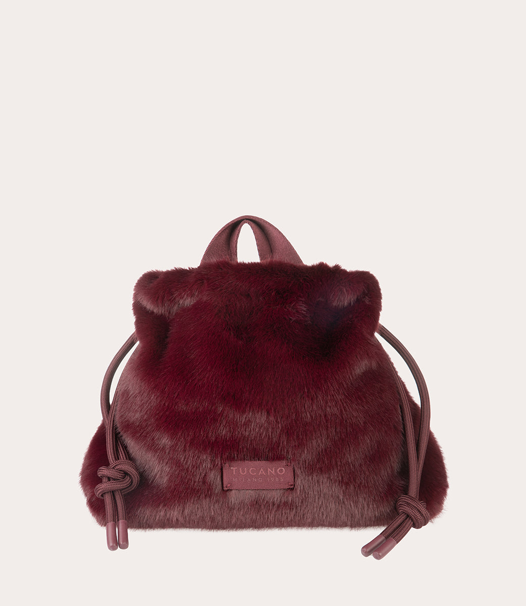 tucano-nina-fur-sac-de-beaut-fausse-fourrure-cordon image 6