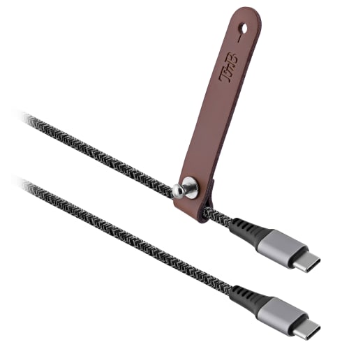 t-nb-c-ble-usb-c-nylon-rpet-connecteurs-alu-gris-sid-ral image 1