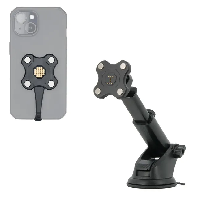 mobilis-energia-mobile-dongle-pogo-pin-usb-c-support-ventouse-pare-brise-65w image 1