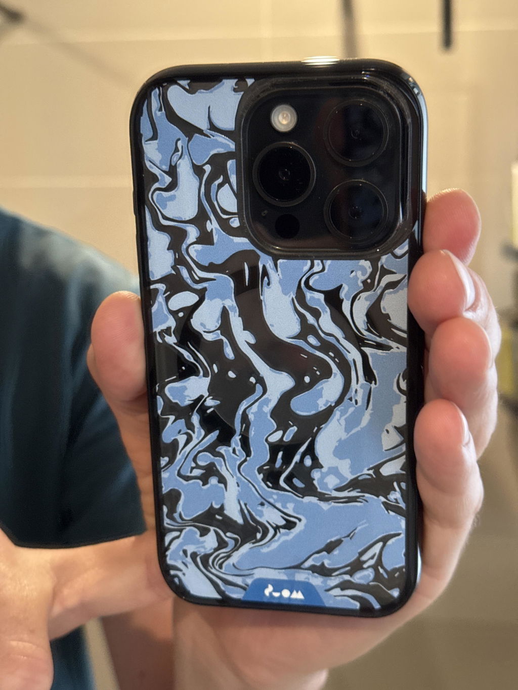 Magnifique effet marbré