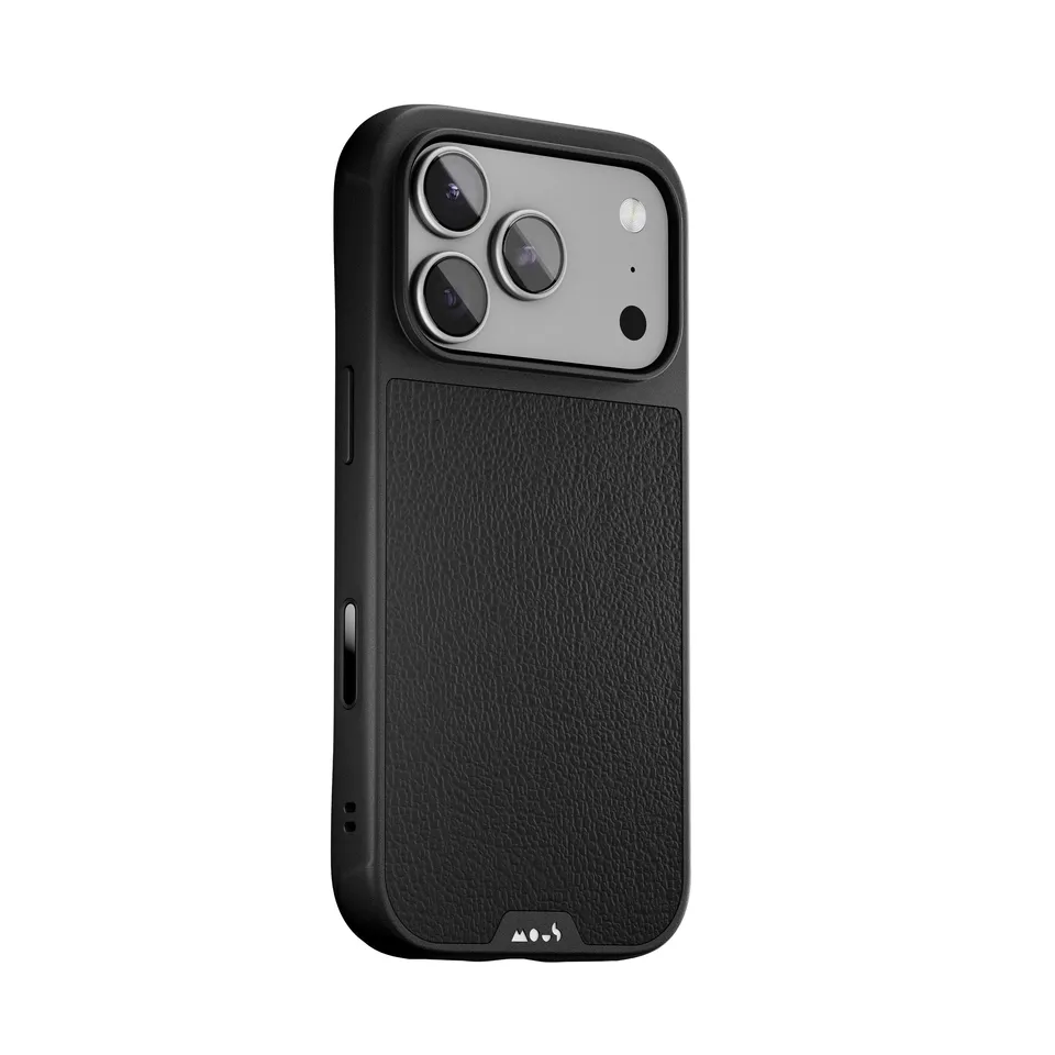 mous-limitless-coque-de-protection-black-leather-cuir-noir image 1