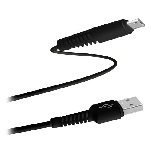 t-nb-c-ble-usb-vers-micro-usb-2m-connecteurs-renforc-s-15w-noir image 1