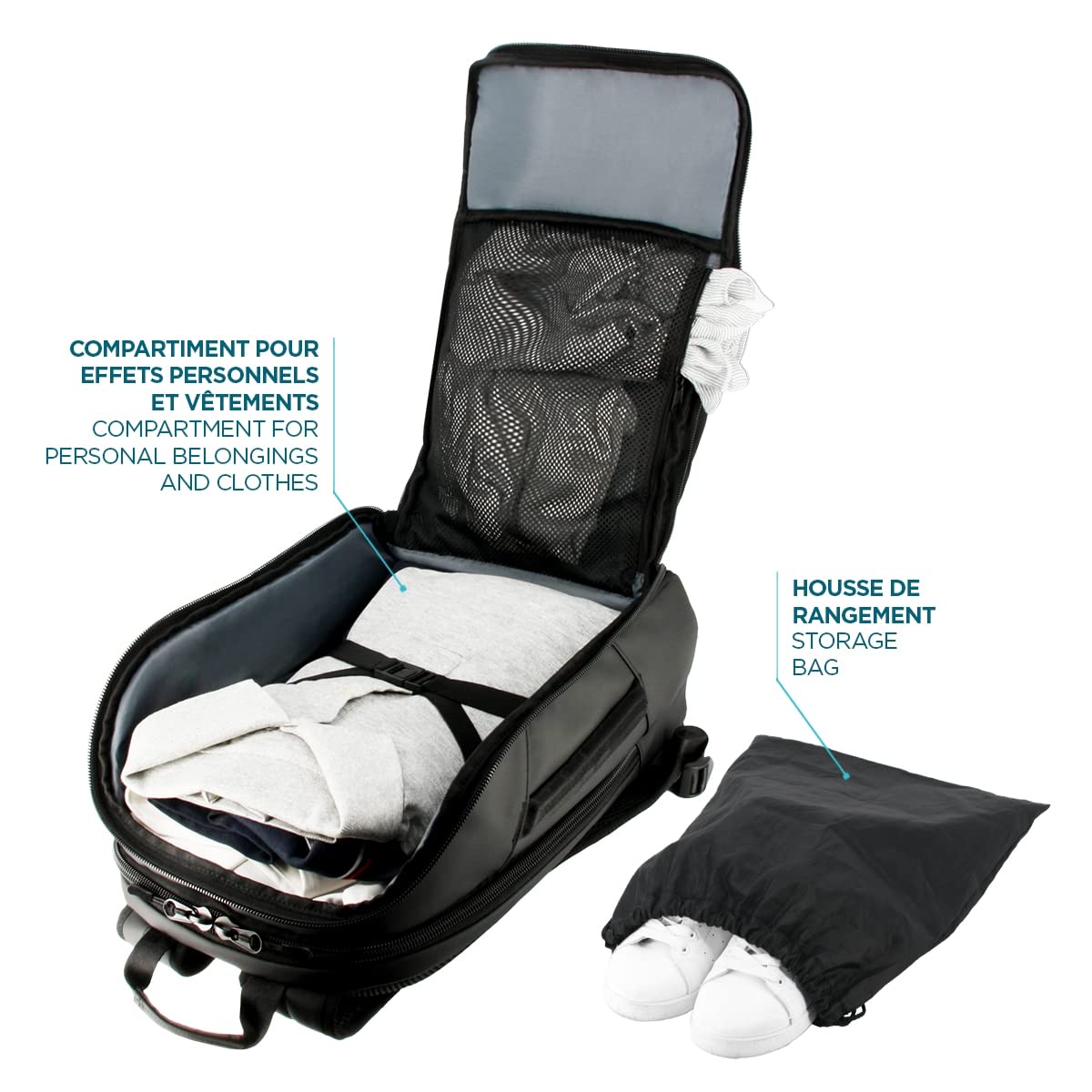 mobilis-the-one-sac-dos-professionnel-voyage-48h-30l-14-15-6-noir image 4