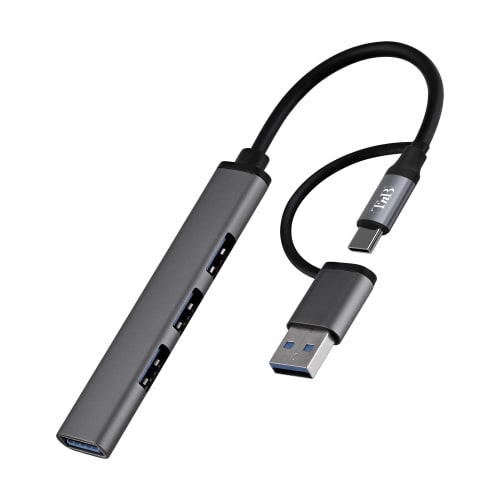 t-nb-hub-ultra-slim-usb-a-et-usb-c-vers-4x-usb-a-5-gbps image 1