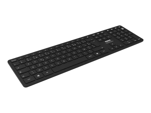 port-connect-executive-slim-clavier-bluetooth-5-0-azerty-noir image 1