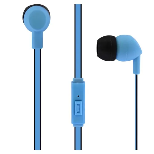 t-nb-couteurs-filaires-be-color-jack-bleu-avec-micro image 1