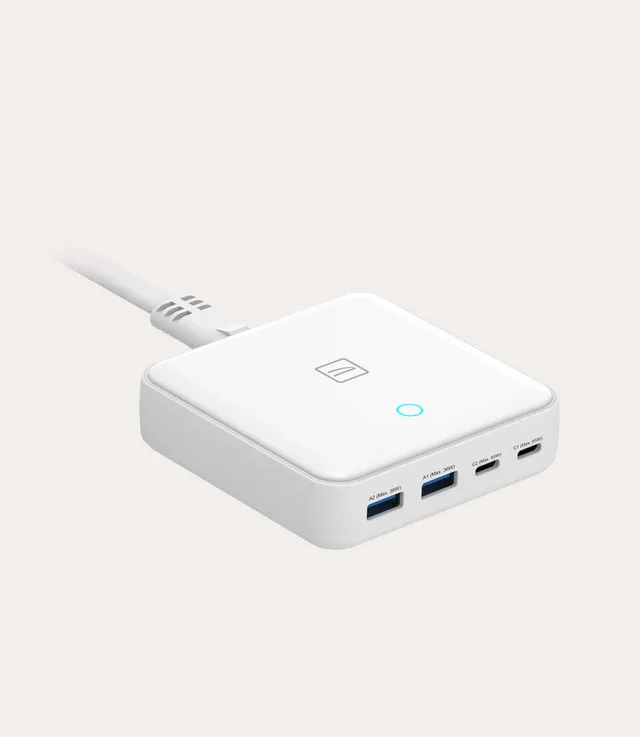 tucano-chargeur-bureau-gan-65w-4-ports-usb-c-pd-usb-a-qc-3-0 image 1