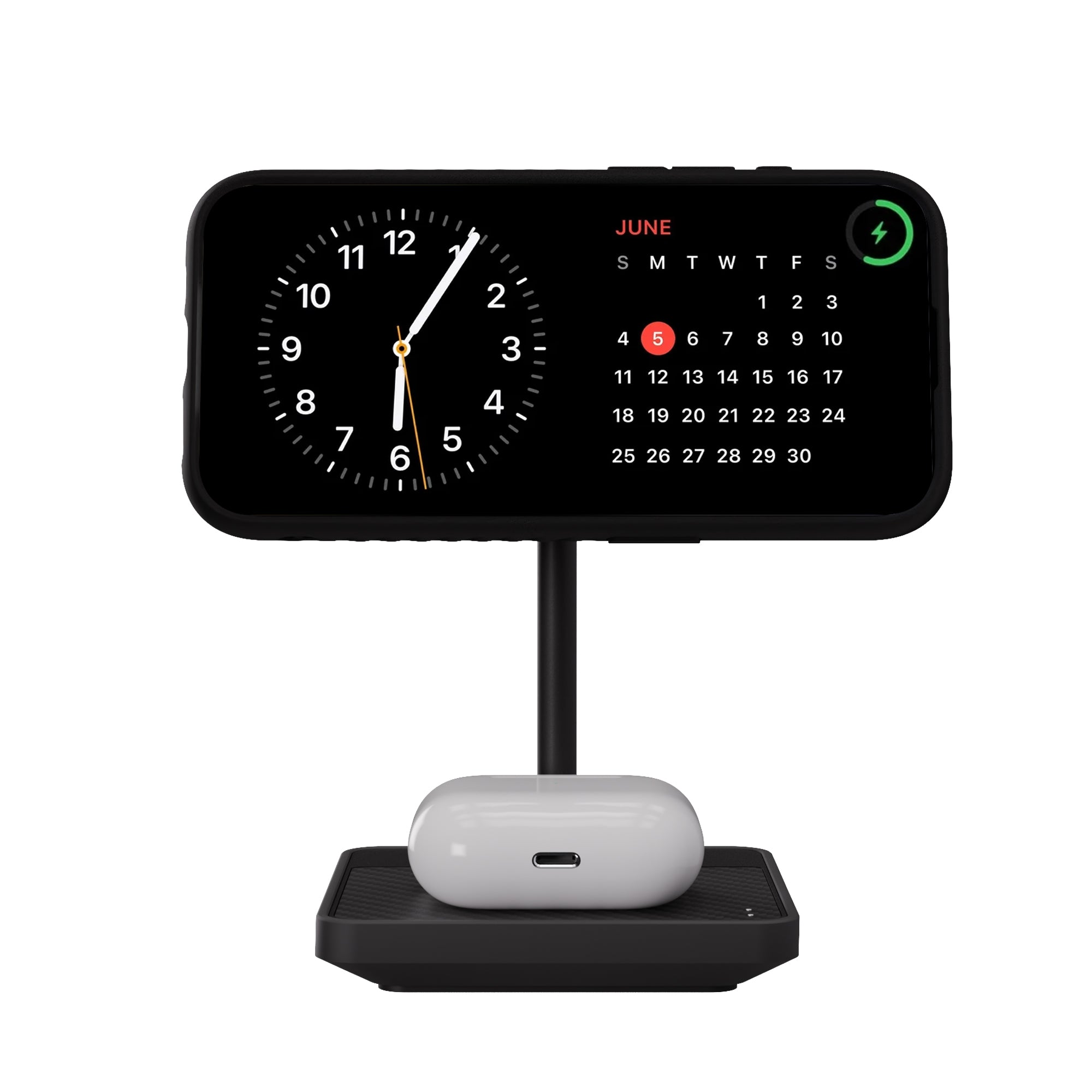 mous-wireless-charging-stand-aramid-fibre-noir-support-de-charge-sans-fil-qi2-15 image 4