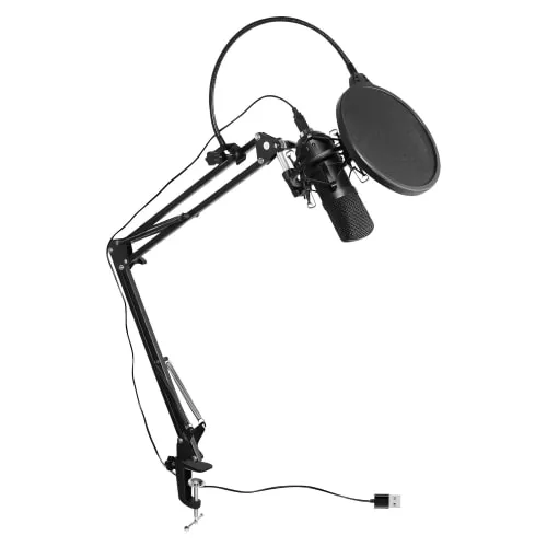 t-nb-influence-pack-micro-complet-pour-youtubers-et-streamers-bras-micro-studio image 1