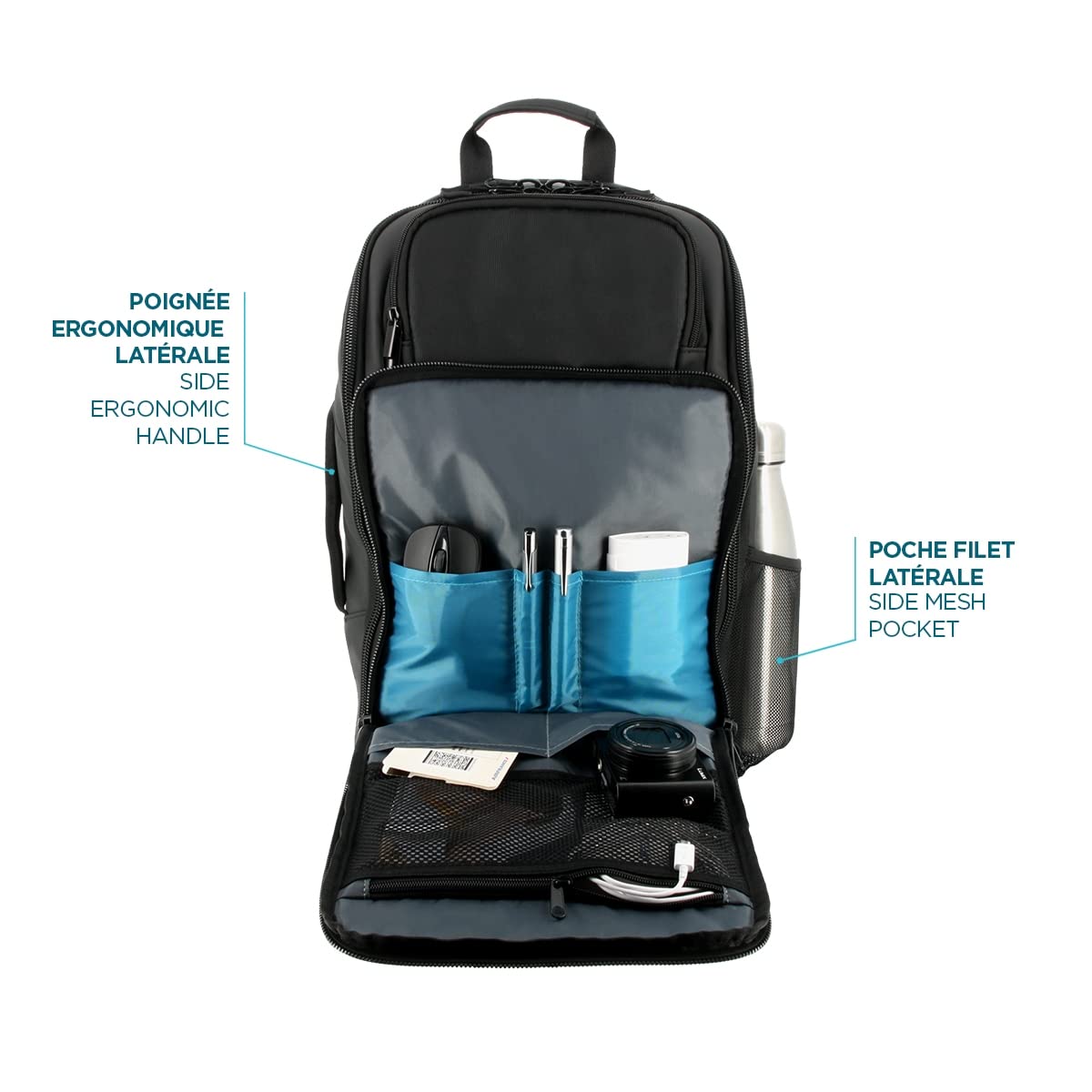 mobilis-the-one-sac-dos-professionnel-voyage-48h-30l-14-15-6-noir image 7