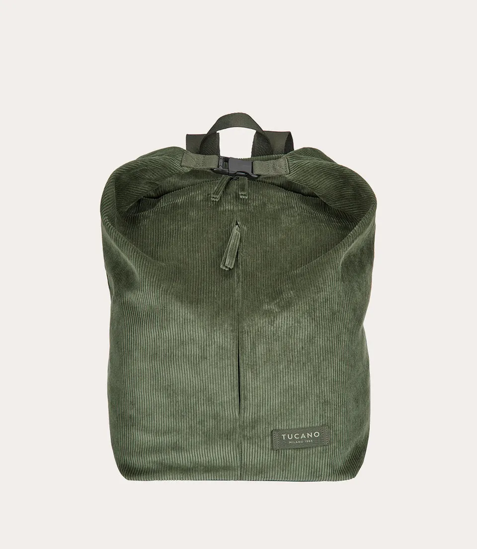 tucano-carry-corduroy-backpack-sac-dos-en-velours-de-coton image 1