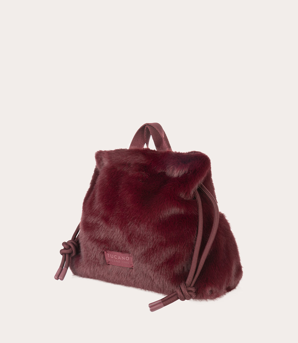 tucano-nina-fur-sac-de-beaut-fausse-fourrure-cordon image 7